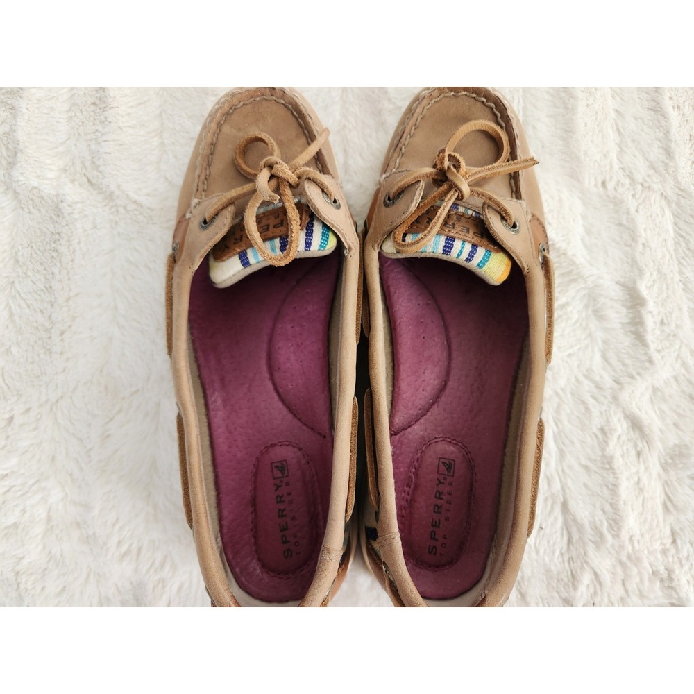 Sperry Top-Sider Vertical Color Stripes Boat Shoes Women's 6M‎ STS90025 - Picture 5 of 8